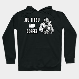 Brazilian Jiu Jitsu And Coffee Hoodie